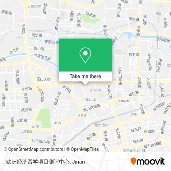 欧洲经济留学项目测评中心 map
