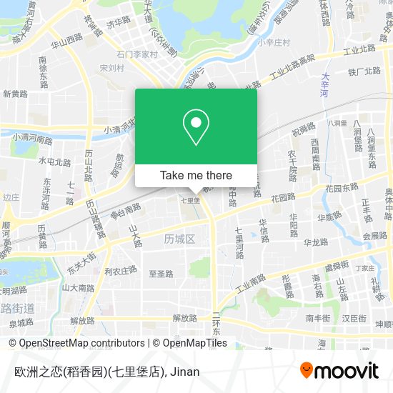 欧洲之恋(稻香园)(七里堡店) map