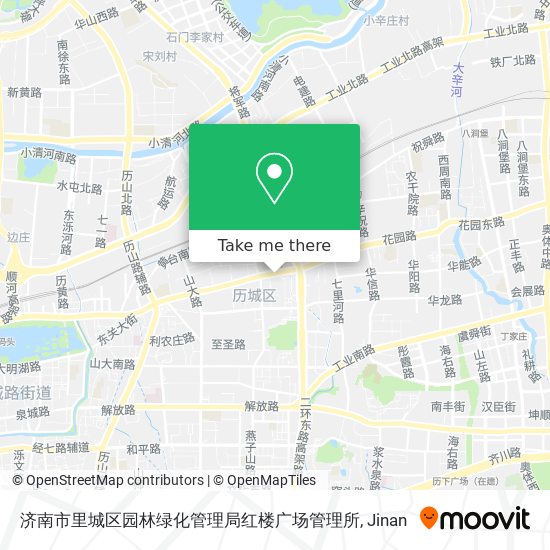 济南市里城区园林绿化管理局红楼广场管理所 map