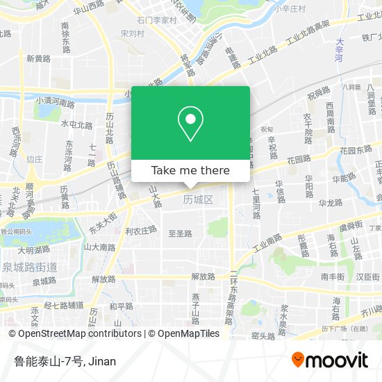 鲁能泰山-7号 map