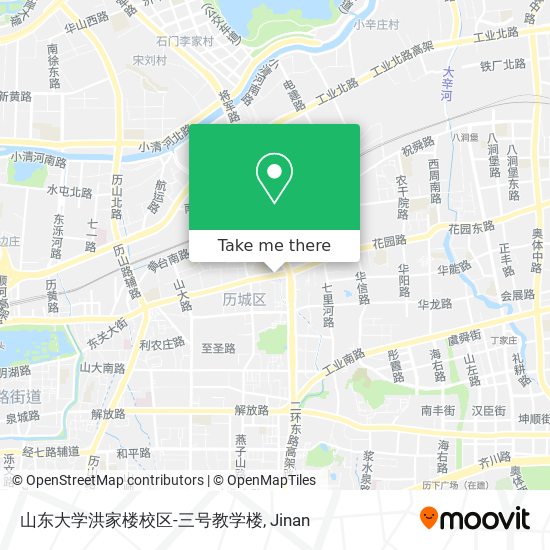 山东大学洪家楼校区-三号教学楼 map