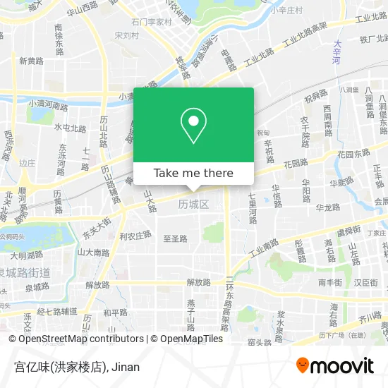 宫亿味(洪家楼店) map