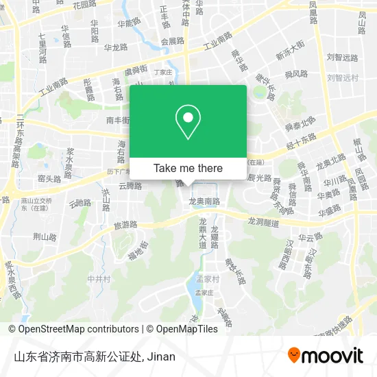 山东省济南市高新公证处 map