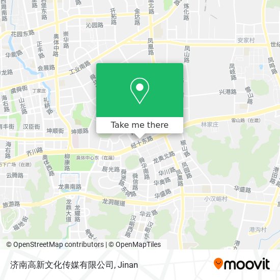 济南高新文化传媒有限公司 map