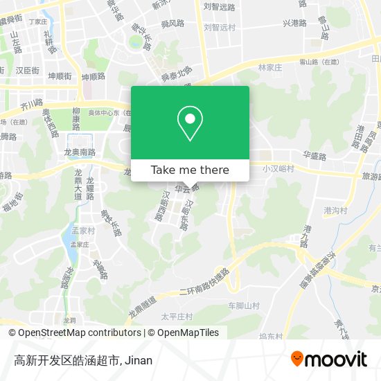 高新开发区皓涵超市 map