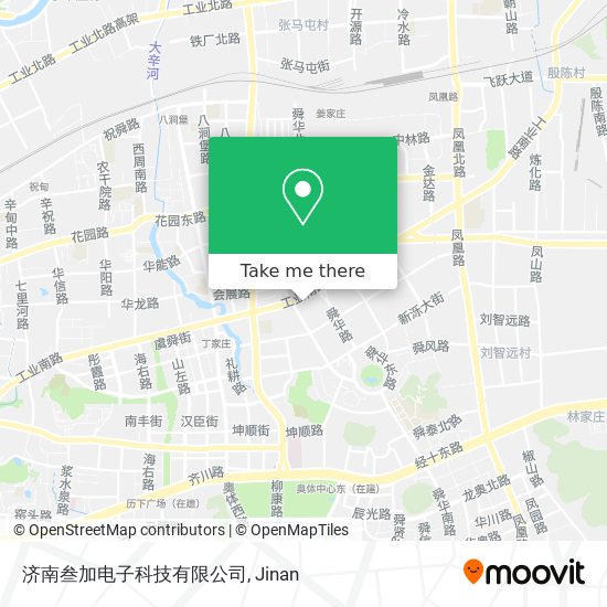 济南叁加电子科技有限公司 map