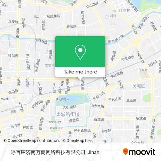 一呼百应济南万商网络科技有限公司 map