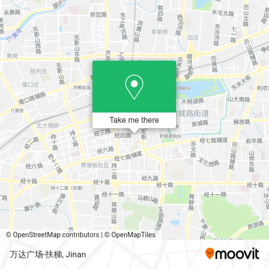 万达广场-扶梯 map