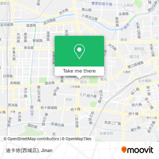 迪卡侬(西城店) map