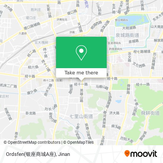 Ordsfen(银座商城A座) map