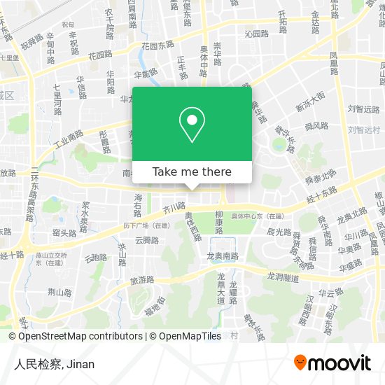 人民检察 map