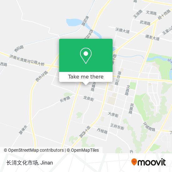 长清文化市场 map