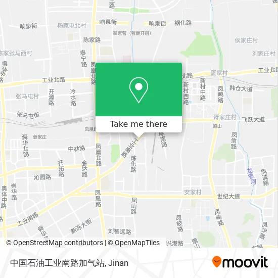 中国石油工业南路加气站 map