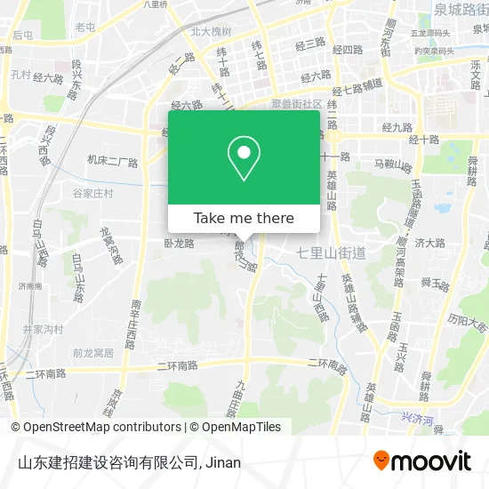 山东建招建设咨询有限公司 map