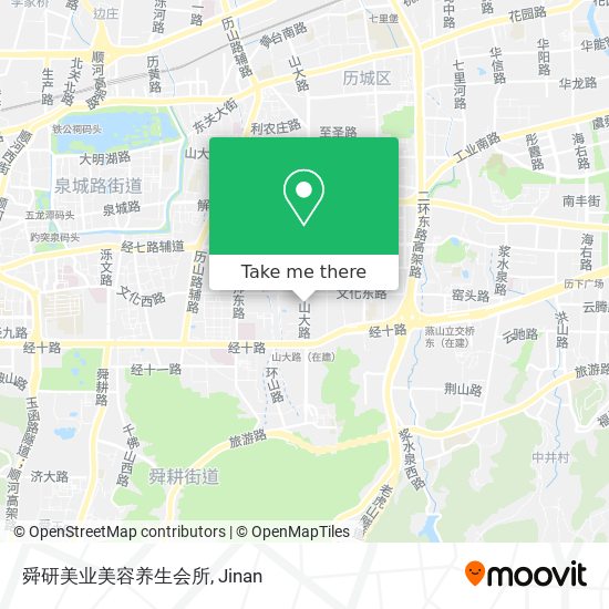 舜研美业美容养生会所 map