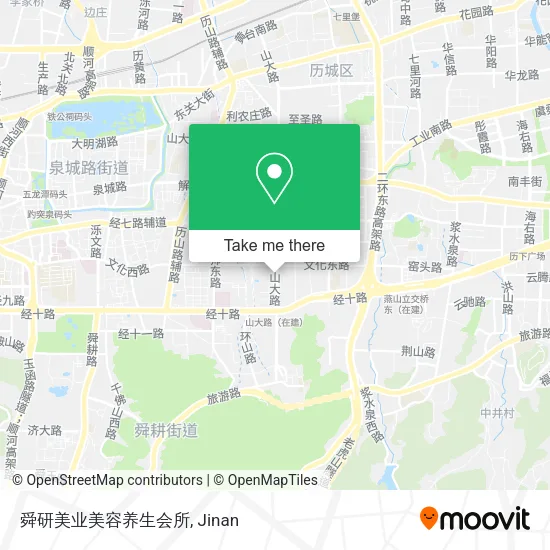 舜研美业美容养生会所 map