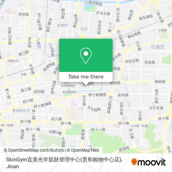 SkinGym宜美光学肌肤管理中心(贵和购物中心店) map