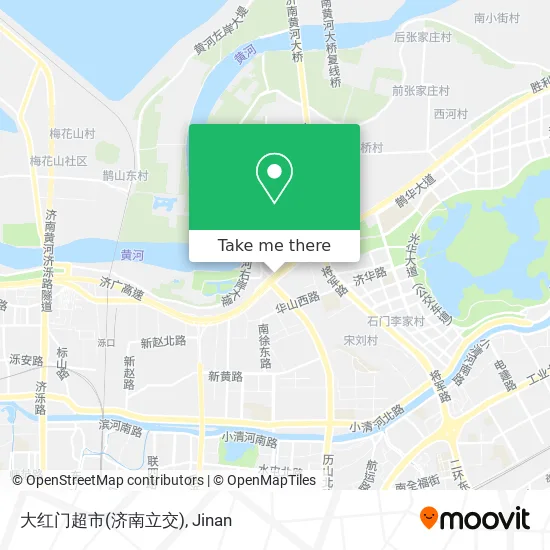 大红门超市(济南立交) map