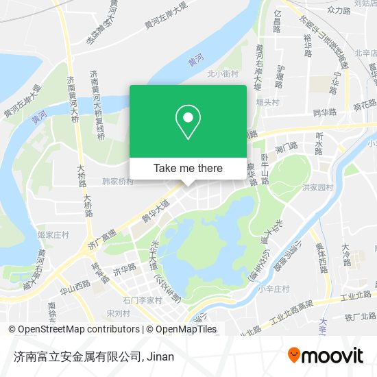 济南富立安金属有限公司 map