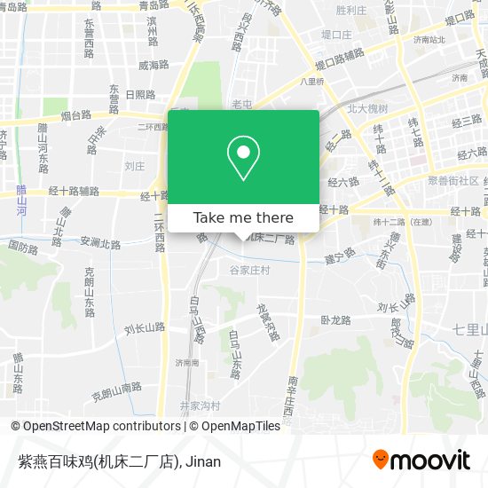 紫燕百味鸡(机床二厂店) map