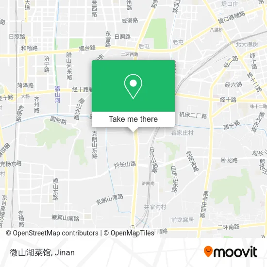 微山湖菜馆 map