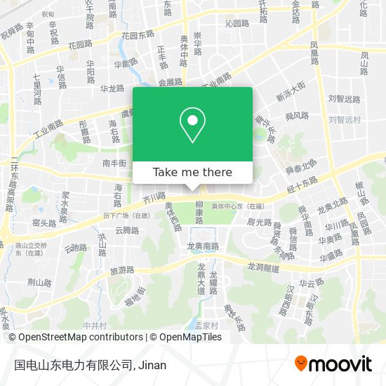国电山东电力有限公司 map