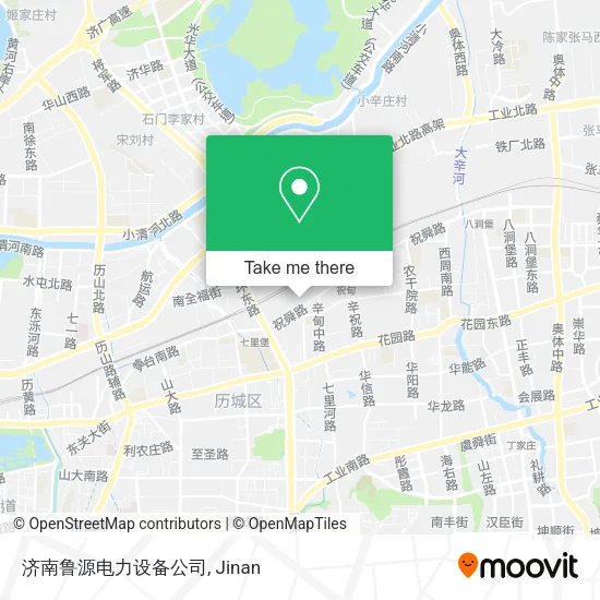 济南鲁源电力设备公司 map