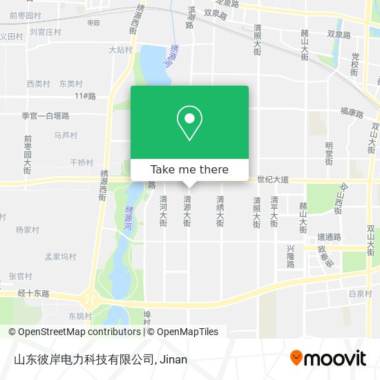 山东彼岸电力科技有限公司 map