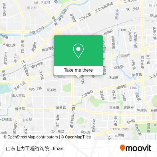 山东电力工程咨询院 map