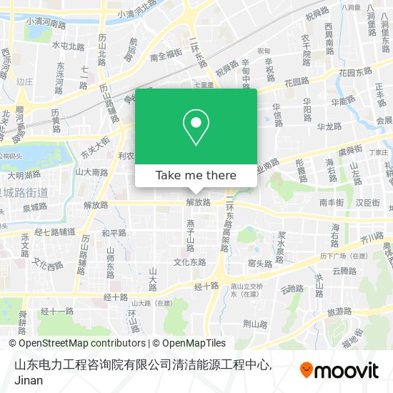 山东电力工程咨询院有限公司清洁能源工程中心 map