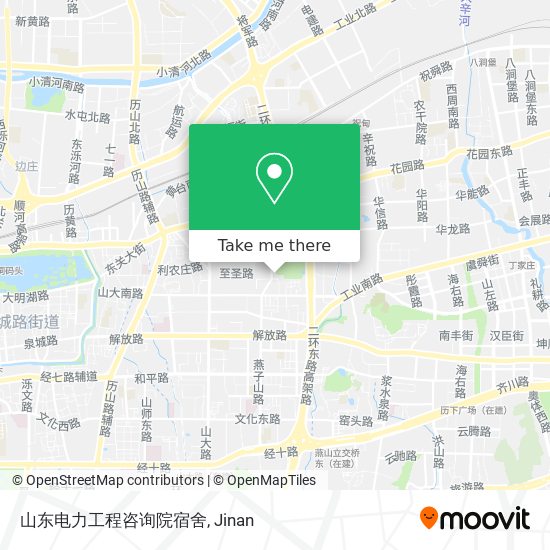 山东电力工程咨询院宿舍 map
