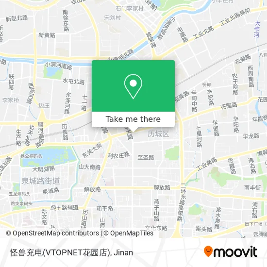 怪兽充电(VTOPNET花园店) map