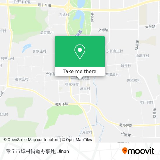 章丘市埠村街道办事处 map
