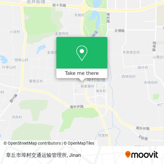 章丘市埠村交通运输管理所 map
