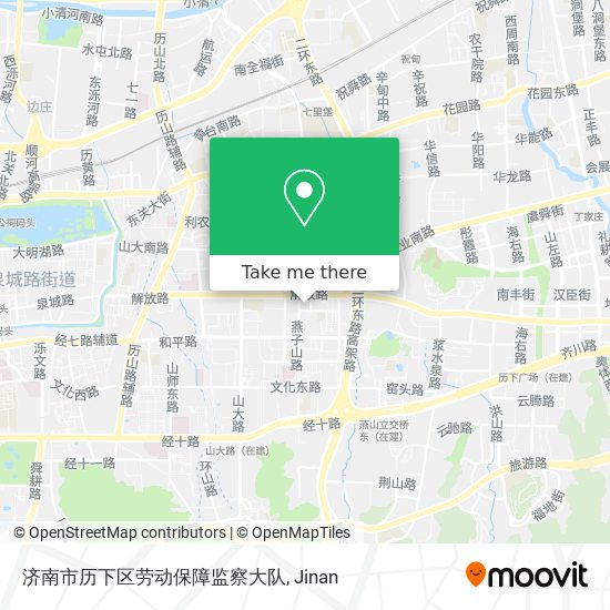 济南市历下区劳动保障监察大队 map