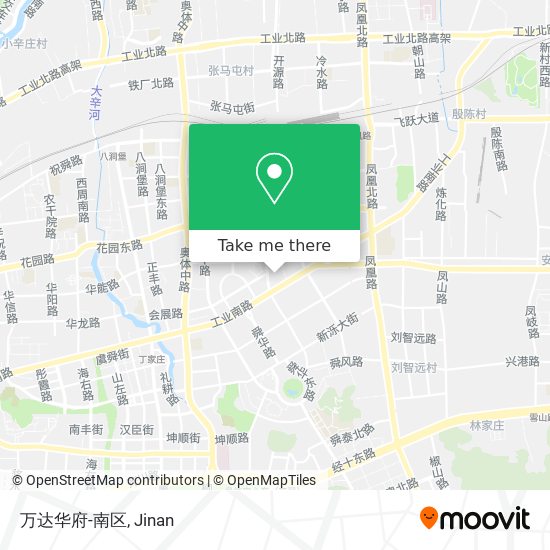 万达华府-南区 map