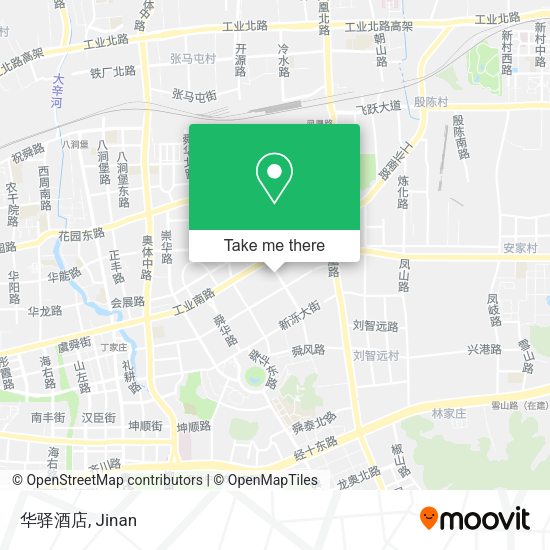华驿酒店 map