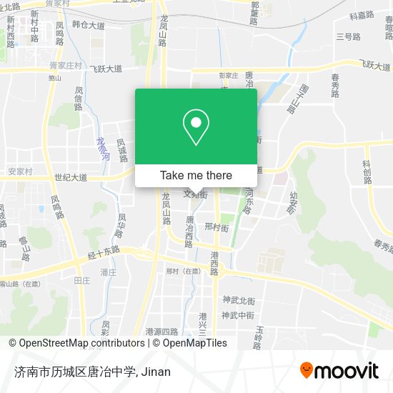 济南市历城区唐冶中学 map