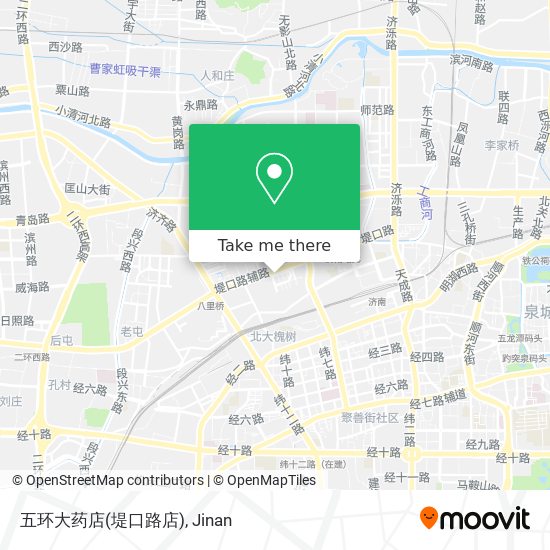 五环大药店(堤口路店) map