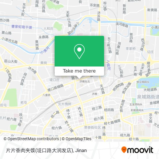 片片香肉夹馍(堤口路大润发店) map