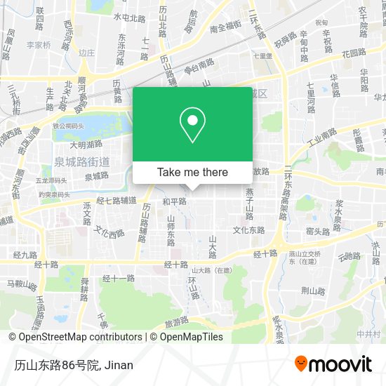 历山东路86号院 map