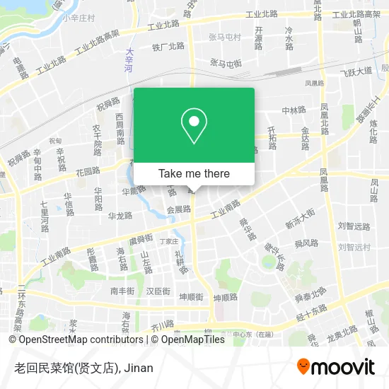 老回民菜馆(贤文店) map