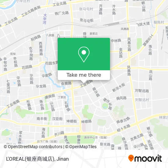 L'OREAL(银座商城店) map