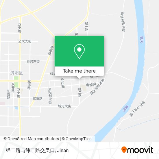 经二路与纬二路交叉口 map
