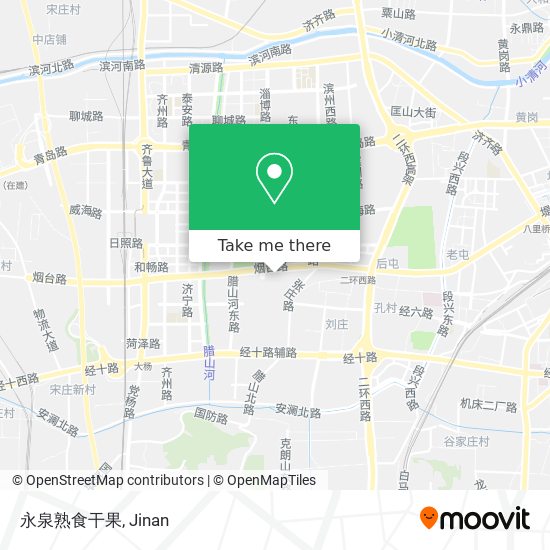 永泉熟食干果 map
