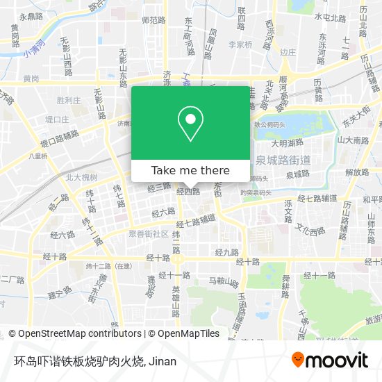 环岛吓谐铁板烧驴肉火烧 map