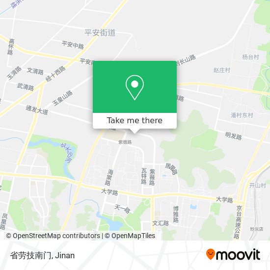 省劳技南门 map