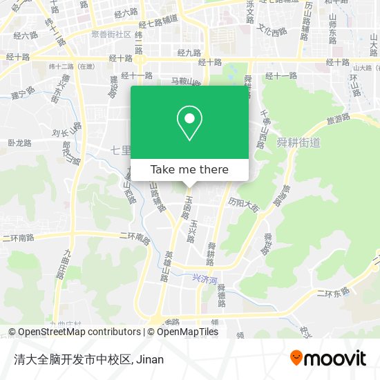 清大全脑开发市中校区 map