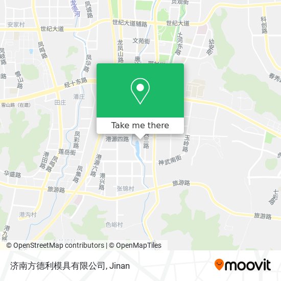济南方德利模具有限公司 map