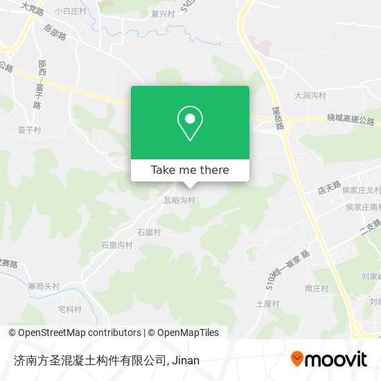 济南方圣混凝土构件有限公司 map